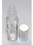 Boş Parfüm Şişesi 4-5 ml (5 Adet) Roll-On Gri Kapaklı Boş Şişe 3