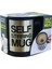 Kişiye Özel Kendini Karıştıran Mikser Kupa Termos Bardak Siyah - Self Stirring Mug 4