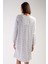 Pamuklu Kadın Uzun Kol Kısa Boy Gecelik 4