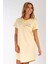 Pamuklu Kadın Kısa Kol Gecelik 1
