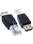 Rj 45 Erkek USB A Dişi Ethernet Çevirici Jack Fiş (81) 1