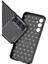 Samsung Galaxy S23 Fe Kılıf Kamera Çıkıntılı Karbon Fiber Dokulu Renk Atmaz Koruyucu Kapak (Negro) 5