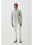Erkek Desenli Gömlek Haki Floral Baskı Slim Fit Düğmeli Yaka Logo Detay Poplin 7181 2