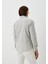Erkek Desenli Gömlek Haki Floral Baskı Slim Fit Düğmeli Yaka Logo Detay Poplin 7181 4