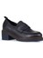 Lacivert Deri Kadın Loafer 01WZ4404 2