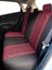 Axiom Comfort Serisi - Subaru Levorg ile Uyumlu Koltuk Kılıfı, Keten-Deri / Bordo 3
