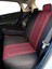 Axiom Comfort Serisi - Subaru Levorg ile Uyumlu Koltuk Kılıfı, Keten-Deri / Bordo 4