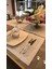 Fransız Dantelli Gümüş Simli Beyaz Amerikan Servis ve Runner Set 1