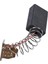 Hyqzltca 32 Adet 6mm x 10MM x 16MM Karbon Fırça Makita CB-103 Için Yedek (Yurt Dışından) 1