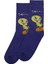 Unisex Vegan Mavi Çorap - Warner Bros Tweety Classic Tasarım 1