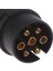 12 V 7 Yollu Yuvarlak Standart Avrupa Araba Fiş Konnektörü 7 Pin Soket Fişler Römorklar Jessica (Yurt Dışından) 5