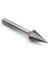 Namuny Tungsten Karbür Çapak Sivri Koni Şekli Çift Kesim Döner Çapak Dosyası 70X12MM 1/4 Inç Şaft Dia (Yurt Dışından) 3