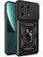Casestreet Infinix Note 30 Pro Kılıf Sert Silikon Tank Aramid Sürgülü Vega Yüzüklü Siyah 1