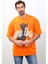 Lives Kedi Baskılı Oversize T-Shirt 1