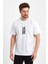 Uomo Park 2310 Relax Kalıp Özel Koleksiyon Baskılı Casual T-Shirt 4