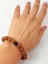 Golden Obsidyen Taşlı Rudraksha Tohum Unisex Bileklik 8mm 1
