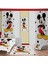 Mickey Mouse Beyaz Desenli Yatak Örtüsü, Perde Çift Taraf, Yastık, Kırlent, Halı ve Tablo 1
