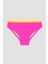 Çok Renkli Kız Çocuk Colorful Frill Triangle Bikini Set 3
