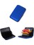 Rfıd Korumalı Alüminyum Kart Tutucu Mavi (Yurt Dışından) 3
