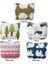 Kanvas Bozuk Para Çantası Küçük Fermuarlı Cüzdan Hedgehog Hedgehog (Yurt Dışından) 2