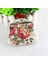 Retro Rose Küçük Değişim Cüzdan Öpücük Kilit Para Çantası Kadın Kızlar Siyah 9X7CM (Yurt Dışından) 1