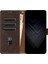 Xiaomi Redmi Note 12 Pro 5g Kılıfı ile Uyumlu Pratik Stand Fonksiyonlu Pu Kapak Kahverengi (Yurt Dışından) 4