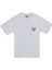Kadın Vegan Beyaz T-Shirt - Warner Bros My Hero Since Forever Superman Tasarım 1