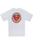 Kadın Vegan Beyaz T-Shirt - Warner Bros Superman Muscle Building Club Tasarım 2
