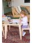 Montessori Ahşap Çocuk Masa ve Sandalye Takımı (Masa + 1 Sandalye) 3