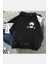 Gojo Icon Siyah Kapşonlu Sweatshirt 1