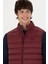 U.S. Polo Assn. Erkek Bordo Dokuma Yelek 50269098-VR014 2