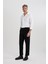 Slim Fit Poplin Uzun Kollu Pamuklu Gömlek R4340AZ23SP 2