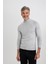 Slim Fit Yarım Balıkçı Yaka Kazak X7395AZ22AU 5
