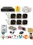 6 Kameralı Set - Insan Yüz Tanımalı Hareket Algılayan Gece Görüşlü 36 Ir LED 5mp Sony Lensli 1080P Full Hd Metal Kasa Güvenlik Kamerası Seti 5236 1