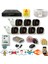 7 Kameralı Set - Insan Yüz Tanımalı Hareket Algılayan Gece Görüşlü 36 Ir LED 5mp Sony Lensli 1080P Full Hd Metal Kasa Güvenlik Kamerası Seti 5236 1