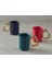 Circles New Bone China Kupa Siyah 4