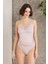 379 Kadın Ip Askılı Atlet Külot Takım-Pudra 1