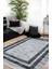 Starioskol Gri Çerçeveli Polyester Dijital Baskı Halı 3