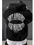 Erkek Siyah Dont Announce Kapüşonlu Oversize 3 Iplik Şardonlu Salaş Bol Kesim Hoodie Sweatshirt 2