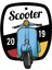 13 x 10 cm Scooter Sticker Motor Araba Kask Laptop Sticker 1