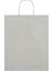 29x15x29-50 Adet Burgu Saplı Beyaz Kraft Çanta 1