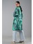 Yeşil Desenli Krep Kimono 0107129.07 5