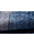 Norilsk Mavi Çerçeveli Polyester Dijital Baskı Halı 5