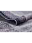 Zlatoust Antrasit Çerçeveli Polyester Dijital Baskı Halı 4