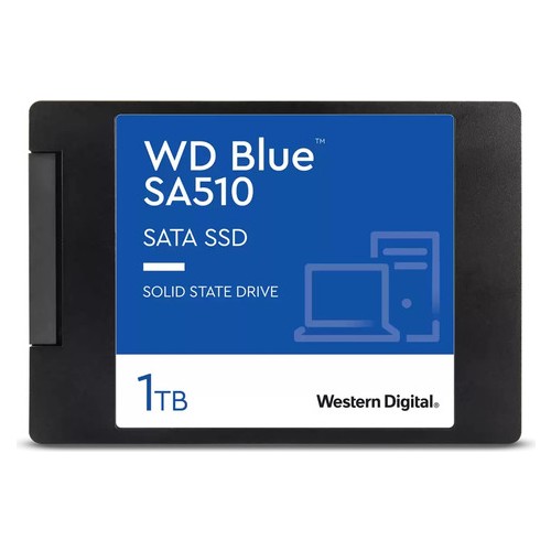 WD Blue SA510 SATA SSD 1 TB 1000 MB/s Okuma 520 MB/s Yazma E-SATA Bağlantı Tipi