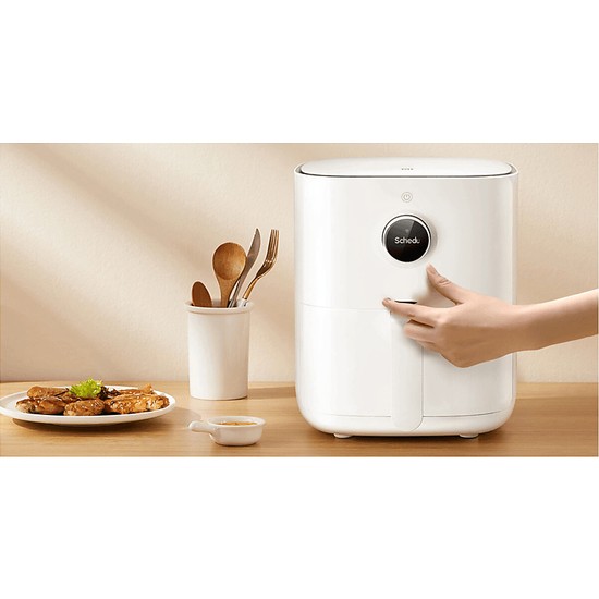 Xiaomi 3.5 Lt 1500W LED Ekranlı Otomatik Kapanma Özellikli Çıkarılabilir Hazneli Yağsız Airfryer Fritöz