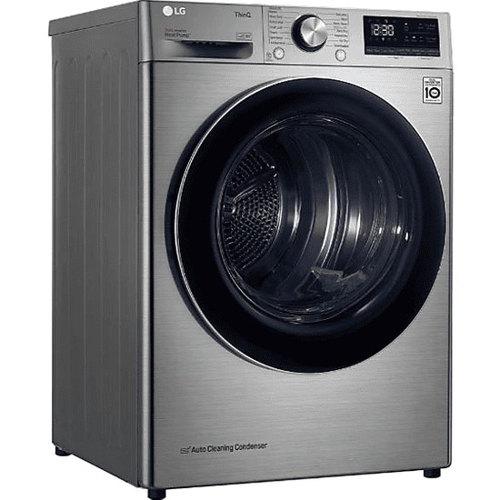 LG 10 kg  RH10V9PV2W.BPTPLTK  Kapasiteli Kurutma Makinesi Platin Silver A Enerji Sınıfı Isı Pompalı Teknoloji Özellikleri