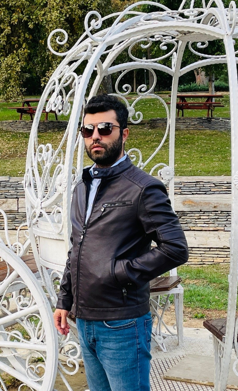 Dg Aura Kalın Içi Kürklü Kalın Deri Mont (Ceket)