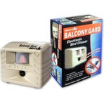 Bird-X Balvonygard Elektronik Kuş Uzaklaştırıcı Cihaz 0,45 kg Ultrasonik Ses Dalgaları ile Etkili