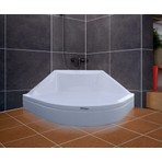 Shower Oval Oturmalı Duş Teknesi 90*90